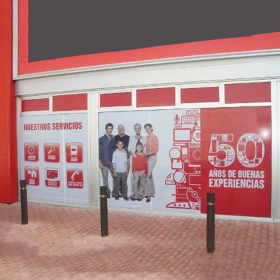 Vinilo Windows Microperforado Monomérico no Homologado